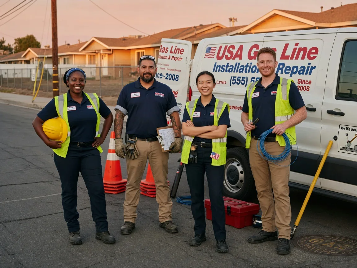 Gas Line Installation company in Concord, AR